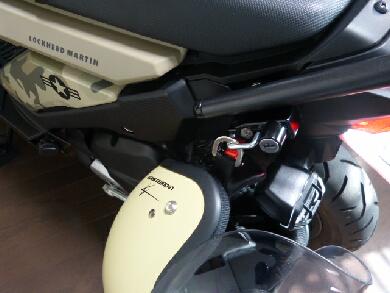 キジマ ヘルメットホルダー追加増設 ズーマーｘ Zoomer X カスタムサイト 7013works